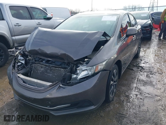 2013 Honda Civic EX with VIN 19XFB2F84DE064987, listed as a IAAI auction lot 41472451 with 118,203 mi miles and . Bid and sale history available at DreamBid. Image 17.