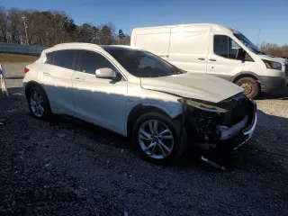2017 Infiniti QX30 Sport with VIN SJKCH5CP4HA029323, listed as a Copart auction lot 88133715 with 109,972 mi miles and Salvage title. Bid and sale history available at DreamBid. Image 4.
