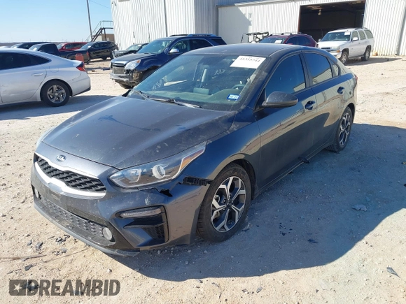 2021 Kia Forte LXS with VIN 3KPF24AD4ME270875, listed as a IAAI auction lot 41355744 with 43,640 mi miles. Bid and sale history available at carsss.com. Image 18.