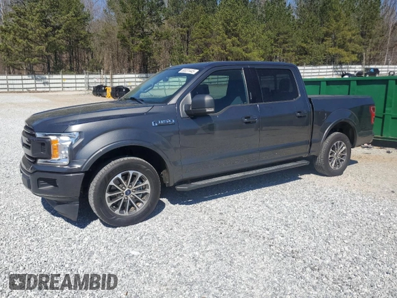 2020 Ford F-150 XL with VIN 1FTEW1CP5LFB12474, listed as a Copart auction lot 50031445 with 60,660 mi miles and Salvage Title. Bid and sale history available at carsss.com. Image 1.