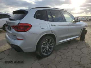 2020 BMW X3 M40i with VIN 5UXTY9C01L9B07923, listed as a Copart auction lot 88938645 with 69,328 mi miles and Salvage Title. Bid and sale history available at DreamBid. Image 3.
