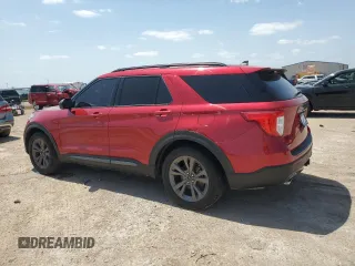 2021 Ford Explorer XLT with VIN 1FMSK7DH7MGA83088, listed as a Copart auction lot 54221255 with 107,489 mi miles and Clean Title. Bid and sale history available at carsss.com. Image 2.