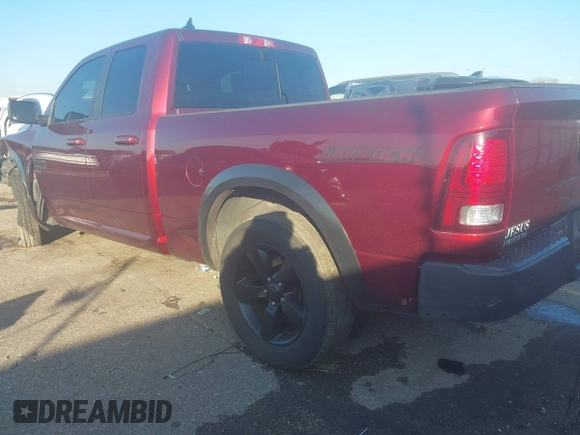 2019 Ram 1500 Classic Warlock with VIN 1C6RR6GG3KS739221, listed as a IAAI auction lot 41128254 with 55,913 mi miles. Bid and sale history available at carsss.com. Image 3.