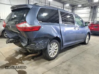 2015 Toyota Sienna Ltd with VIN 5TDDK3DC1FS096695, listed as a Copart auction lot 48049965 with 123,500 mi miles and Salvage Title. Bid and sale history available at carsss.com. Image 3.