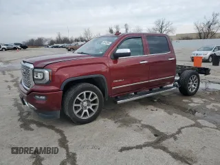 2017 GMC Sierra 1500 Denali with VIN 3GTU2PEC4HG257435, listed as a Copart auction lot 85442834 with 84,910 mi miles and Salvage Title. Bid and sale history available at DreamBid. Image 1.