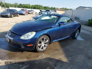 2002 Lexus SC 430 z VIN JTHFN48Y620021207, wystawiony jako Copart lot #62510635 z przebiegiem 180 533 mil mil oraz Nie do naprawy • Non repairable. Historia ofert i sprzedaży dostępna na DreamBid. Obrazek 1.