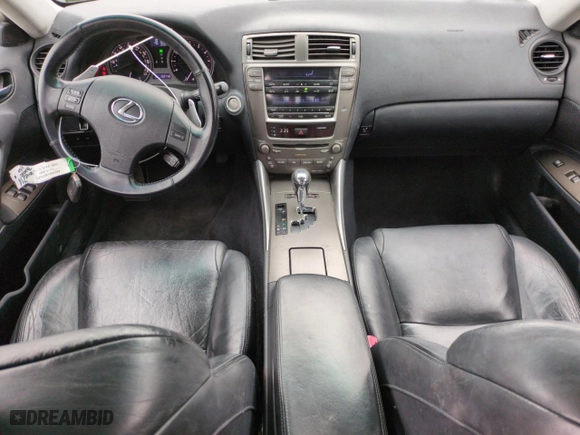 2008 Lexus IS 250 with VIN JTHCK262285019738, listed as a Copart auction lot 43462215 with 150,748 mi miles and Salvage Title. Bid and sale history available at carsss.com. Image 8.