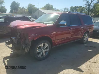 2016 Ford Expedition EL Platinum with VIN 1FMJK1MT8GEF22571, listed as a Copart auction lot 73609424 with 119,647 mi miles and Salvage Title. Bid and sale history available at carsss.com. Image 1.