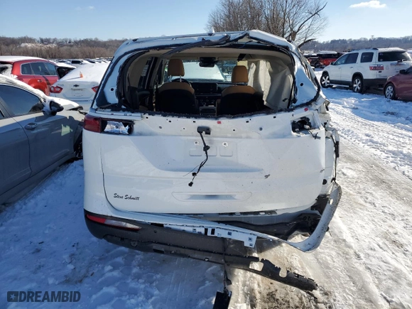 2023 Kia Carnival LX with VIN KNDNB4H33P6264844, listed as a Copart auction lot 41523785 with 29,929 mi miles and Salvage Title. Bid and sale history available at carsss.com. Image 6.