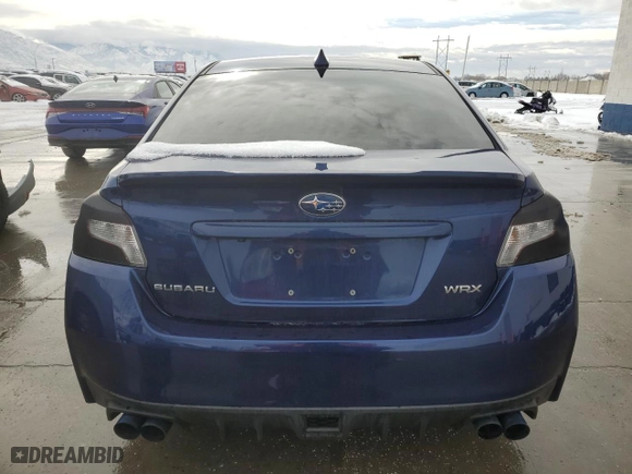 2016 Subaru WRX with VIN JF1VA1B68G9805590, listed as a Copart auction lot 45751635 with 102,798 mi miles and Salvage Title. Bid and sale history available at carsss.com. Image 6.