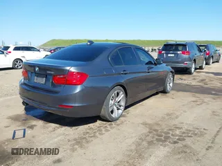 2012 BMW 3 Series 328i with VIN WBA3A5C59CF345198, listed as a IAAI auction lot 41753828 with 135,726 mi miles. Bid and sale history available at carsss.com. Image 4.
