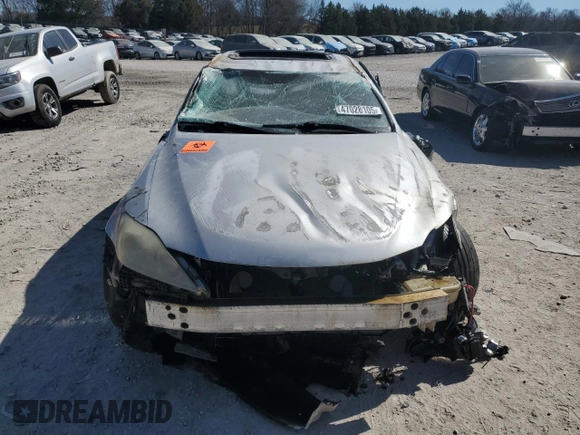 2009 Lexus IS 250 with VIN JTHCK262095033140, listed as a Copart auction lot 47028105 with Not provided miles and Clean title. Bid and sale history available at DreamBid. Image 5.
