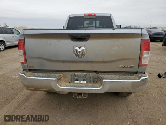 2023 Ram 2500 Tradesman with VIN 3C6UR5HL7PG538646, listed as a Copart auction lot 43066435 with 40,259 mi miles and Salvage Title. Bid and sale history available at carsss.com. Image 6.