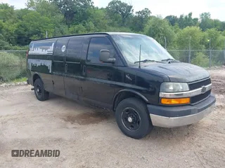 2004 Chevrolet Express Cargo with VIN 1GCGG29V441240267, listed as a IAAI auction lot 42802408 with 333,863 mi miles and . Bid and sale history available at DreamBid. Image 1.
