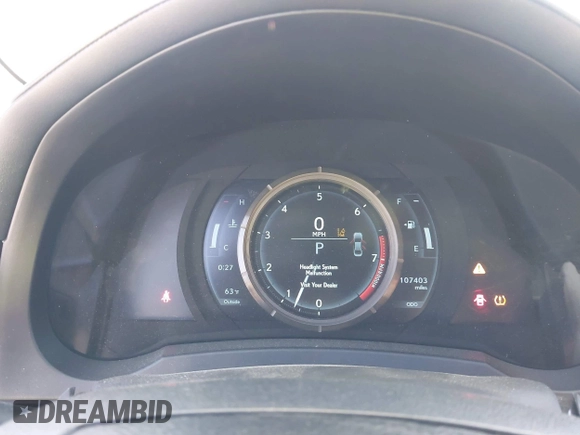 2017 Lexus IS 350 with VIN JTHBE1D2XH5031040, listed as a IAAI auction lot 41991511 with 107,403 mi miles and . Bid and sale history available at DreamBid. Image 7.