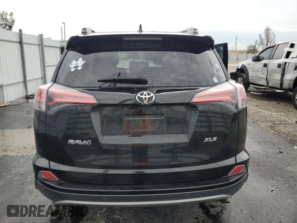 2017 Toyota RAV4 XLE with VIN 2T3WFREV9HW400776, listed as a Copart auction lot 71912124 with 51,159 mi miles and Salvage Title. Bid and sale history available at carsss.com. Image 6.