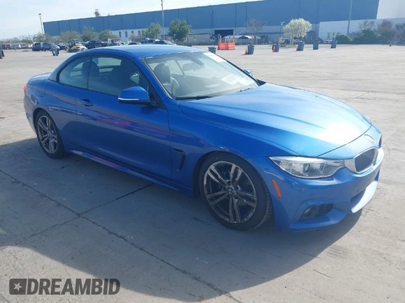 2014 BMW 4 Series 428i with VIN WBA3V7C56EP771069, listed as a IAAI auction lot 41885345 with 94,862 mi miles. Bid and sale history available at carsss.com. Image 1.