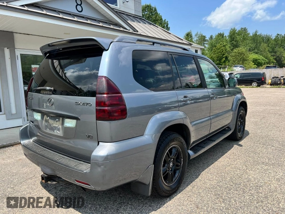 2004 Lexus GX 470 z VIN JTJBT20X940060144, wystawiony jako Copart lot #60893715 z przebiegiem 303 468 mil mil oraz Czysty tytuł • Clean title. Historia ofert i sprzedaży dostępna na DreamBid. Obrazek 4.