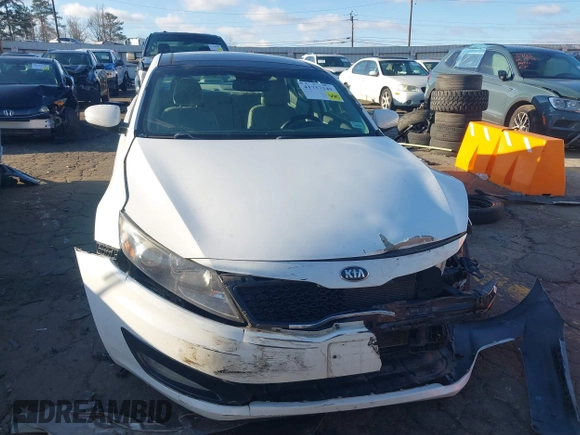 2013 Kia Optima EX with VIN 5XXGN4A79DG199153, listed as a IAAI auction lot 41737349 with 135,000 mi miles. Bid and sale history available at carsss.com. Image 12.