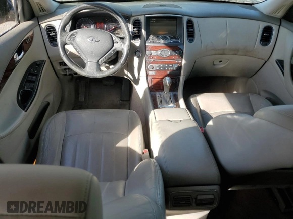 2008 Infiniti EX Journey with VIN JNKAJ09E68M300161, listed as a Copart auction lot 77786994 with 180,548 mi miles and Salvage Title. Bid and sale history available at DreamBid. Image 8.