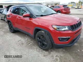 2018 Jeep Compass Altitude z VIN 3C4NJDBB5JT479268, wystawiony jako Copart lot #55450655 z przebiegiem 78 039 mil mil oraz Szkoda całkowita • Salvage title. Historia ofert i sprzedaży dostępna na DreamBid. Obrazek 4.