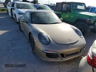 2014 Porsche 911 Carrera with VIN WP0AA2A90ES107197, listed as a Copart auction lot 75607494 with 0 mi miles and Salvage Title. Bid and sale history available at carsss.com. Image 5.