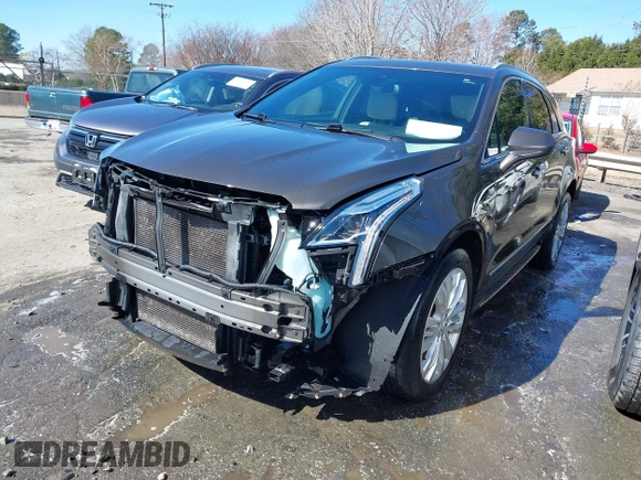 2019 Cadillac XT5 Premium Luxury FWD with VIN 1GYKNERS7KZ145993, listed as a IAAI auction lot 41619112 with 81,435 mi miles and . Bid and sale history available at DreamBid. Image 2.