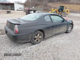 2006 Chevrolet Monte Carlo LT 3.5L with VIN 2G1WM16KX69255338, listed as a IAAI auction lot 41727117 with 160,989 mi miles and . Bid and sale history available at DreamBid. Image 4.