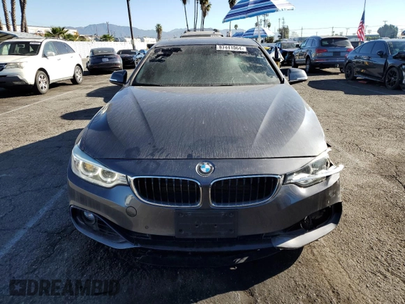 2016 BMW 4 Series 428i with VIN WBA4A9C52GGL89748, listed as a Copart auction lot 87441064 with 111,539 mi miles and Salvage Title. Bid and sale history available at carsss.com. Image 5.
