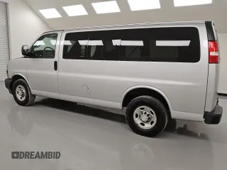 2020 Chevrolet Express Cargo Van with VIN 1GCWGAFG7L1242881, listed as a Copart auction lot 53825035 with 322,801 mi miles and Clean Title. Bid and sale history available at carsss.com. Image 2.