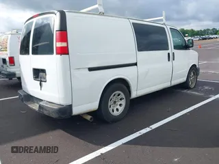 2011 Chevrolet Express Cargo with VIN 1GCSGAFX6B1144874, listed as a IAAI auction lot 41868850 with 201,347 mi miles and . Bid and sale history available at DreamBid. Image 4.