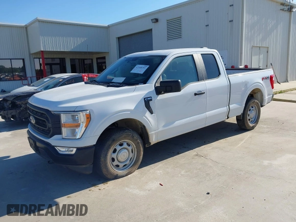 2022 Ford F-150 XL with VIN 1FTFX1E8XNKE11055, listed as a IAAI auction lot 42168201 with 50,640 mi miles and . Bid and sale history available at DreamBid. Image 17.