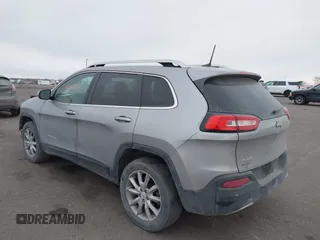 2018 Jeep Cherokee Limited with VIN 1C4PJMDB6JD521944, listed as a IAAI auction lot 41427985 with 120,245 mi miles. Bid and sale history available at carsss.com. Image 3.