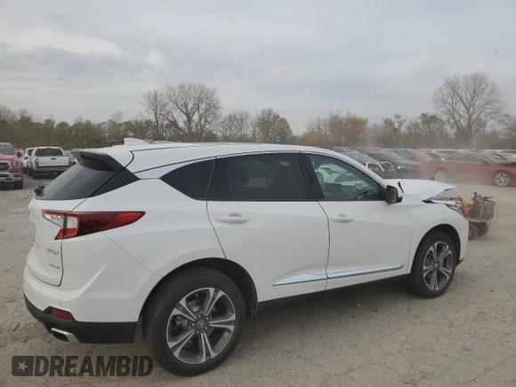 2024 Acura RDX w/Advance Package with VIN 5J8TC2H7XRL023364, listed as a Copart auction lot 78395644 with 6,953 mi miles and Salvage Title. Bid and sale history available at carsss.com. Image 3.