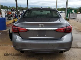 2018 Infiniti Q50 Luxe с VIN JN1EV7AP9JM351448, выставлен на аукционе Copart как лот 54090415 с пробегом Не указан миль и Списание • Salvage title. История ставок и продаж доступна на DreamBid. Изображение 6.