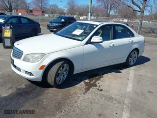 2008 Mercedes-Benz C-Class 3.0L Sport with VIN WDDGF81X78F070150, listed as a IAAI auction lot 41848414 with 193,683 mi miles. Bid and sale history available at carsss.com. Image 2.
