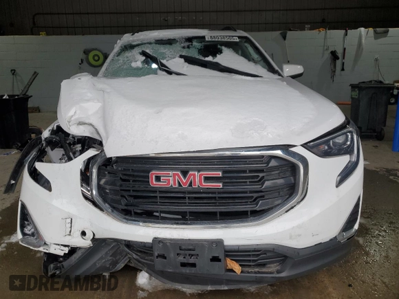 2020 GMC Terrain SLE with VIN 3GKALTEV8LL321037, listed as a Copart auction lot 88038505 with Not Provided miles and Salvage Title. Bid and sale history available at DreamBid. Image 5.