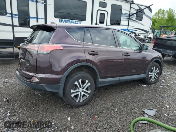 2017 Toyota RAV4 LE с VIN 2T3BFREV5HW687323, выставлен на аукционе Copart как лот 57786415 с пробегом 57 647 миль миль и Списание • Salvage title. История ставок и продаж доступна на DreamBid. Изображение 3.