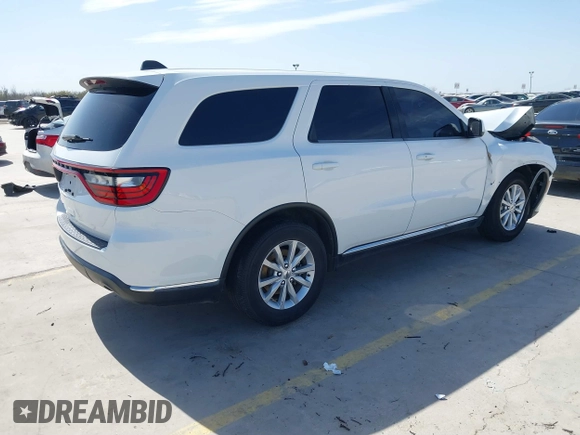 2021 Dodge Durango SXT Plus with VIN 1C4RDHAG9MC659236, listed as a IAAI auction lot 41754168 with 58,232 mi miles and . Bid and sale history available at DreamBid. Image 4.