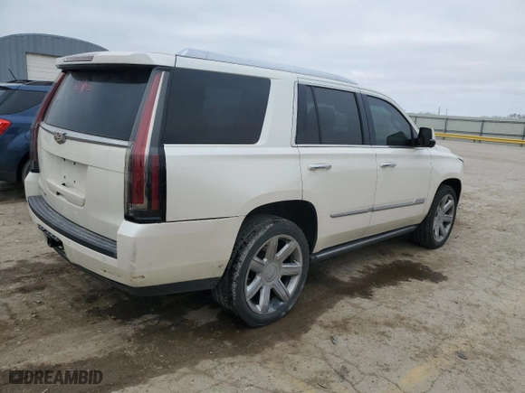2015 Cadillac Escalade Premium with VIN 1GYS4NKJ9FR523919, listed as a Copart auction lot 45256764 with 170,682 mi miles and Salvage Title. Bid and sale history available at carsss.com. Image 3.