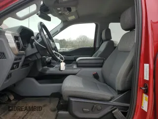 2021 Ford F-150 XL with VIN 1FTFW1E51MKE79591, listed as a Copart auction lot 48353305 with 104,627 mi miles and Salvage Title. Bid and sale history available at carsss.com. Image 7.
