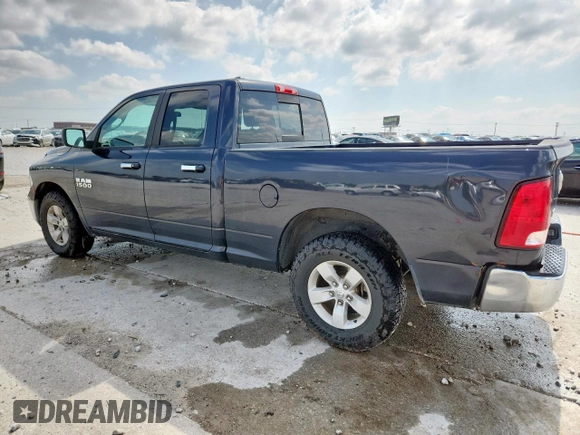 2018 Ram 1500 SLT with VIN 1C6RR6GG9JS114370, listed as a Copart auction lot 59594625 with 169,507 mi miles and Salvage title. Bid and sale history available at DreamBid. Image 2.