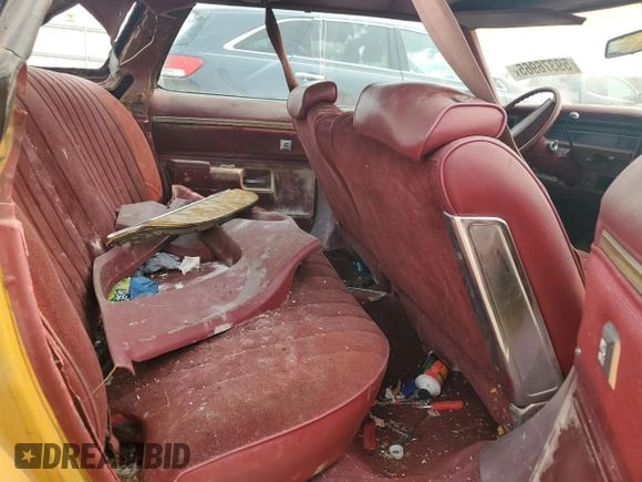 1975 Chevrolet Caprice with VIN 1N39Y5S114374, listed as a Copart auction lot 59376965 with 62,781 mi miles and Clean title. Bid and sale history available at DreamBid. Image 10.