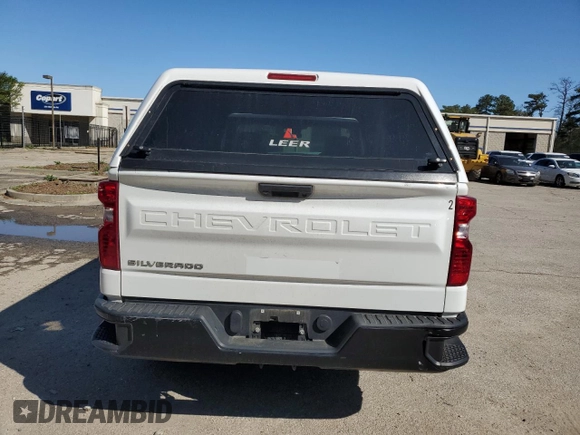 2023 Chevrolet Silverado 1500 Work Truck with VIN 3GCNAAEK7PG363260, listed as a Copart auction lot 52376205 with 85,656 mi miles and Clean Title. Bid and sale history available at carsss.com. Image 6.