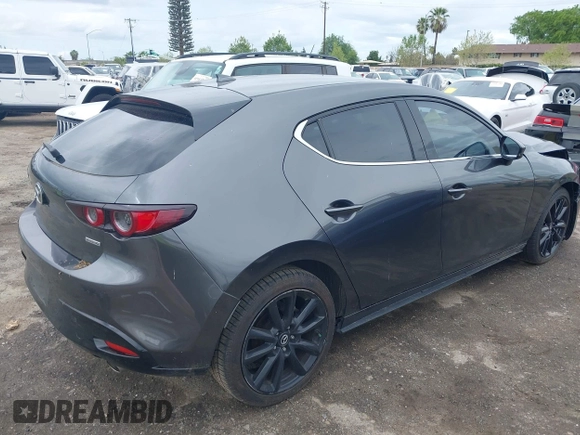 2020 Mazda Mazda3 Hatchback Premium Package with VIN JM1BPANM4L1164257, listed as a IAAI auction lot 41905435 with 1 mi miles. Bid and sale history available at carsss.com. Image 4.