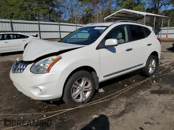 2012 Nissan Rogue SL with VIN JN8AS5MTXCW283691, listed as a Copart auction lot 48220665 with 225,438 mi miles and Salvage Title. Bid and sale history available at DreamBid. Image 1.