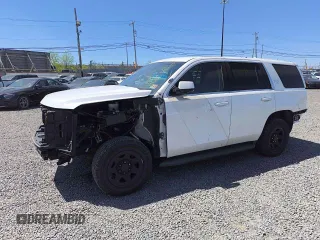 2017 Chevrolet Tahoe Commercial with VIN 1GNSKDEC3HR317654, listed as a Copart auction lot 55086455 with 149,332 mi miles and Clean title. Bid and sale history available at DreamBid. Image 1.