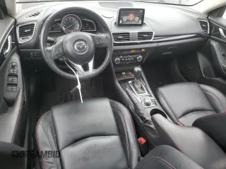 2014 Mazda 3 i Grand Touring with VIN JM1BM1M74E1106463, listed as a Copart auction lot 85144434 with 122,729 mi miles and Salvage Title. Bid and sale history available at DreamBid. Image 8.