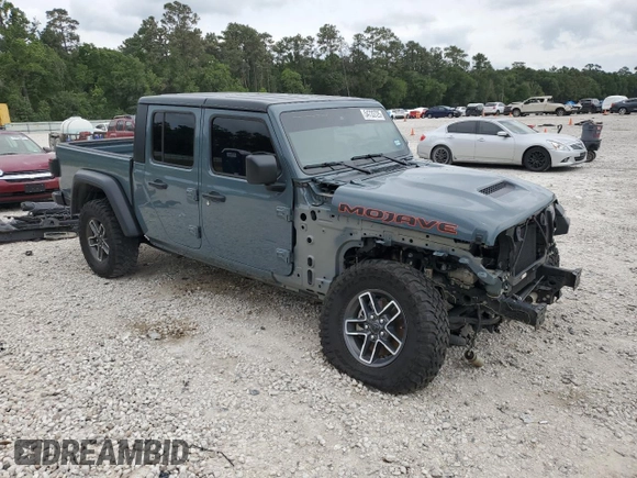 2024 Jeep Gladiator Mojave X с VIN 1C6JJTEGXRL115913, выставлен на аукционе Copart как лот 54733725 с пробегом 14 432 миль миль и Списание • Salvage title. История ставок и продаж доступна на DreamBid. Изображение 4.
