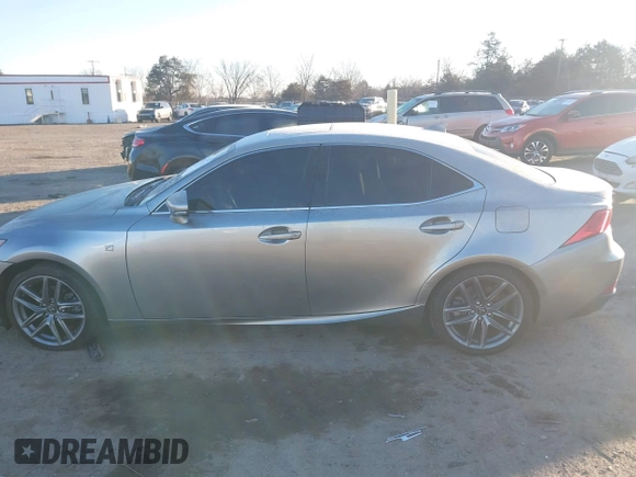 2015 Lexus IS 250 with VIN JTHCF1D2XF5029660, listed as a IAAI auction lot 41435411 with 82,600 mi miles and . Bid and sale history available at DreamBid. Image 14.
